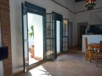 Sitting room French windows